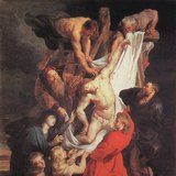 Rubens: Levétel a keresztről (1612, barokk)