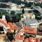 Győr, old town