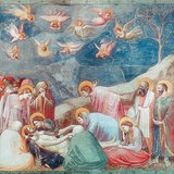 Giotto: Krisztus siratása (1300 körül, reneszánsz)