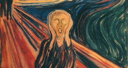 Munch: Sikoly (olaj, 1893)