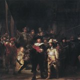 Rembrandt: Éjjeli őrjárat (1642, barokk)