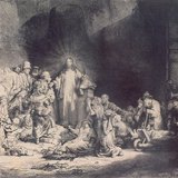 Rembrandt: A kisdedeket Jézushoz viszik (1647–1649, barokk)