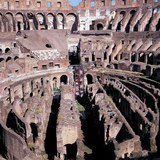A római Colosseum belső tere
