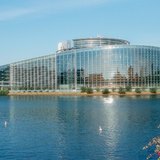 Az Európai Parlament épülete Strasbourgban