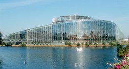 Az Európai Parlament épülete Strasbourgban