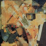 Schwitters: A térbeli növekedés képe (kollázs,1920 körül)