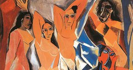 Pablo Picasso: Az avignoni kisasszonyok (1907, kubizmus)