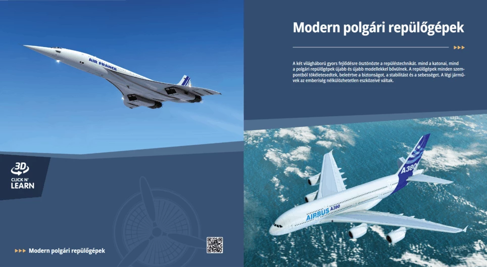 Modern polgári repülőgépek