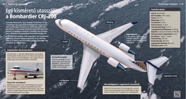 Egy kisméretű utasszállító: a Bombardier CRJ–200